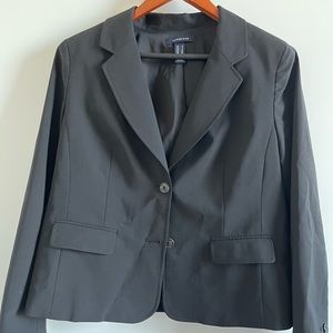 LANDS’ END black blazer - Petite size 8